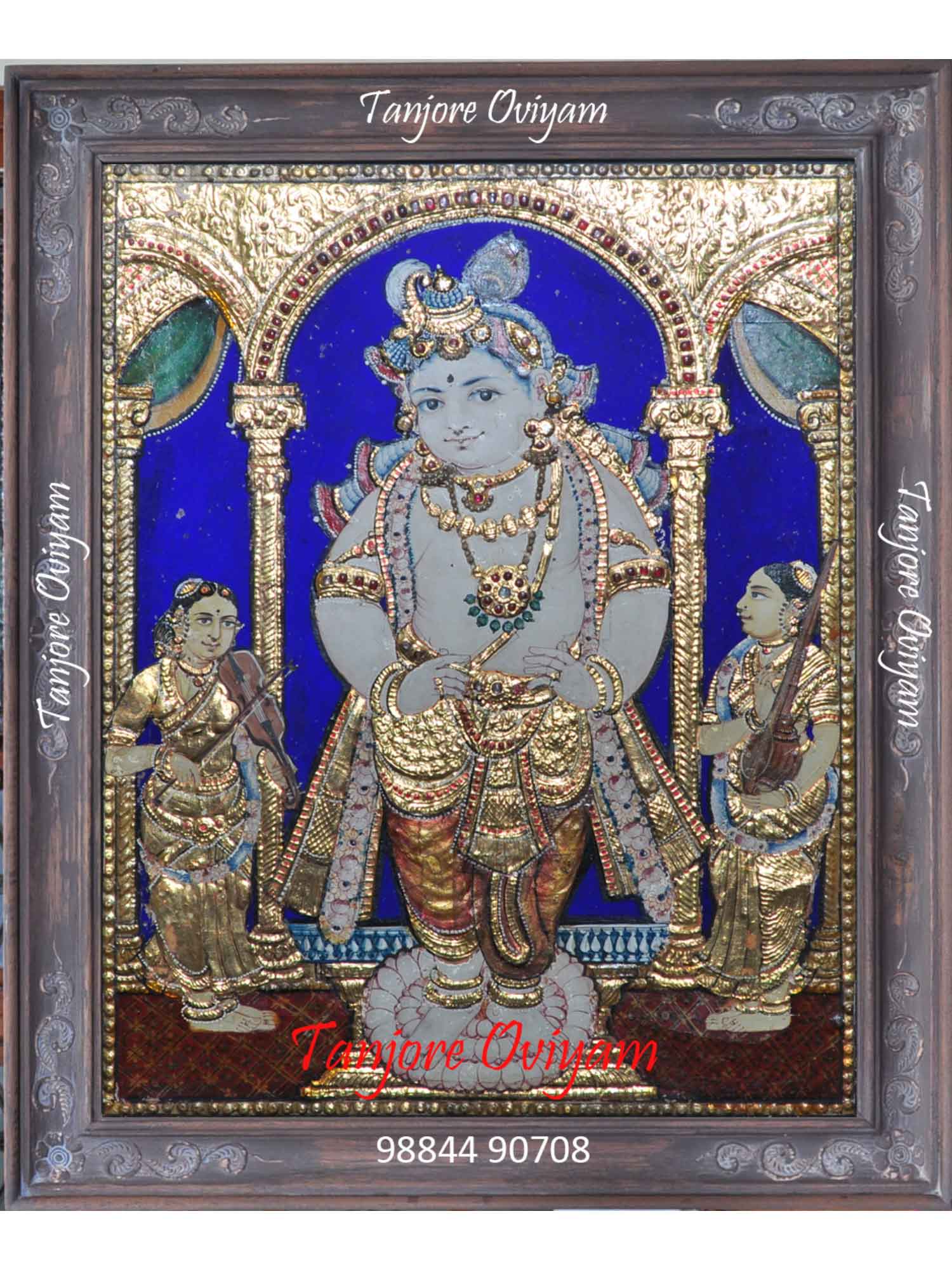 Antique Finish Victobha Krishna